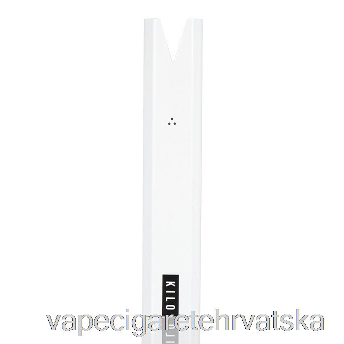 Vape Cigarete Kilo 1k Ultra Prijenosni Pod Sustav Biserno Bijeli